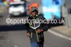 Mo Farah warming up befor the start of the 2014 BUPA Great North Run. Photo: David T. Hewitson/Sports for All Pics